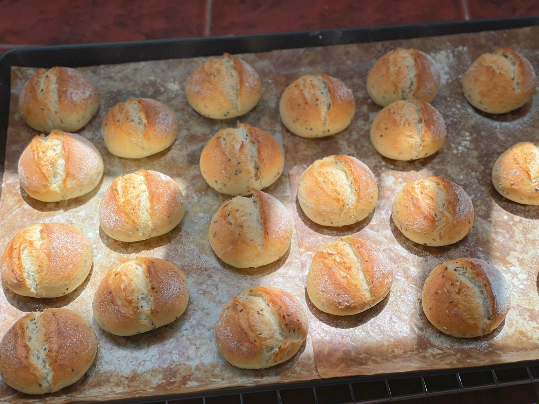 坚果法国球（鲁邦老面）French ball bread