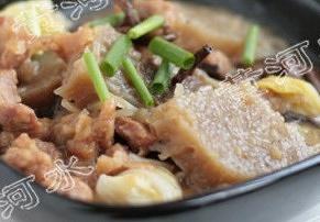 小酥肉烩焖子的做法 步骤12