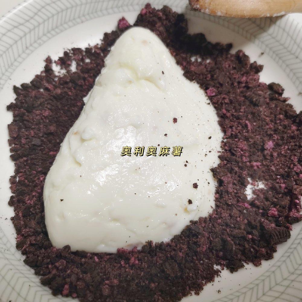 奥利奥鲜奶麻薯