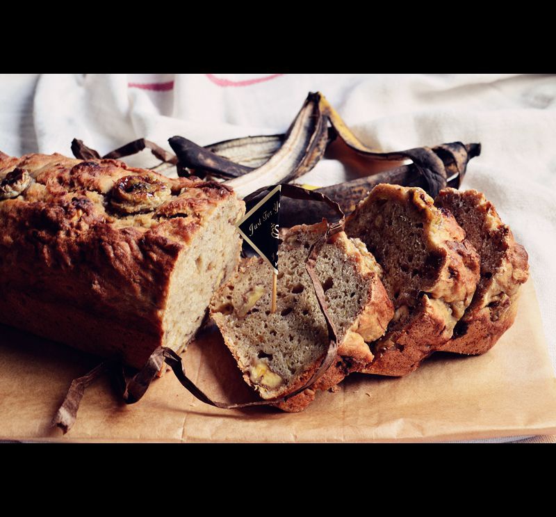 天然酵种香蕉蛋糕