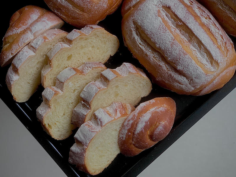 纯奶手撕吐司的做法 步骤1