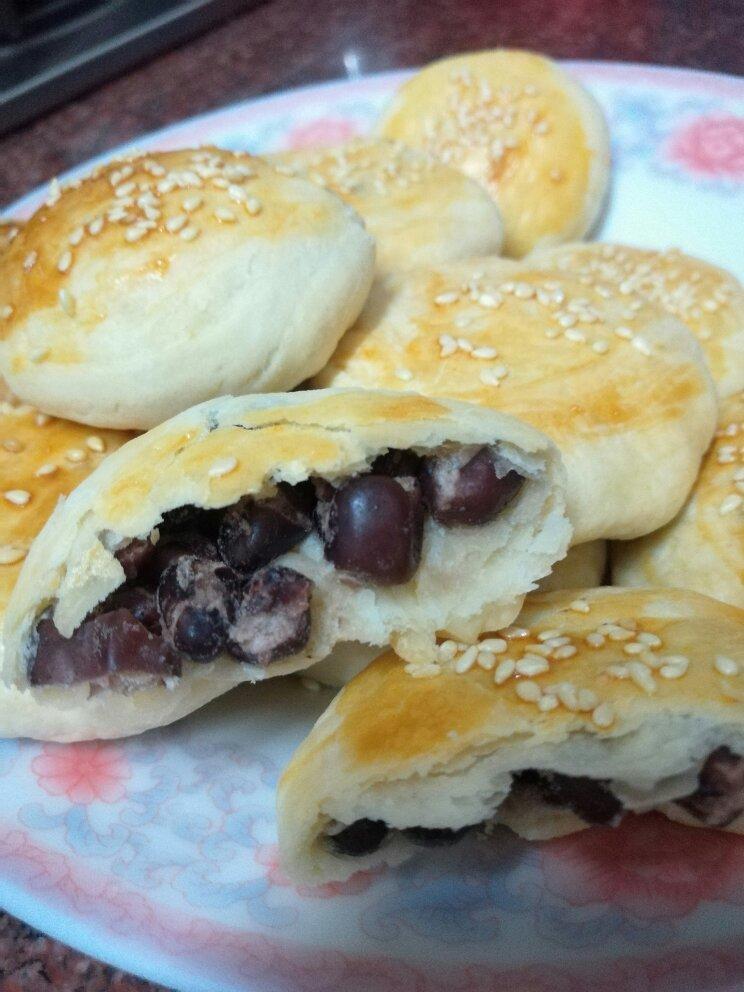 红豆馅酥饼