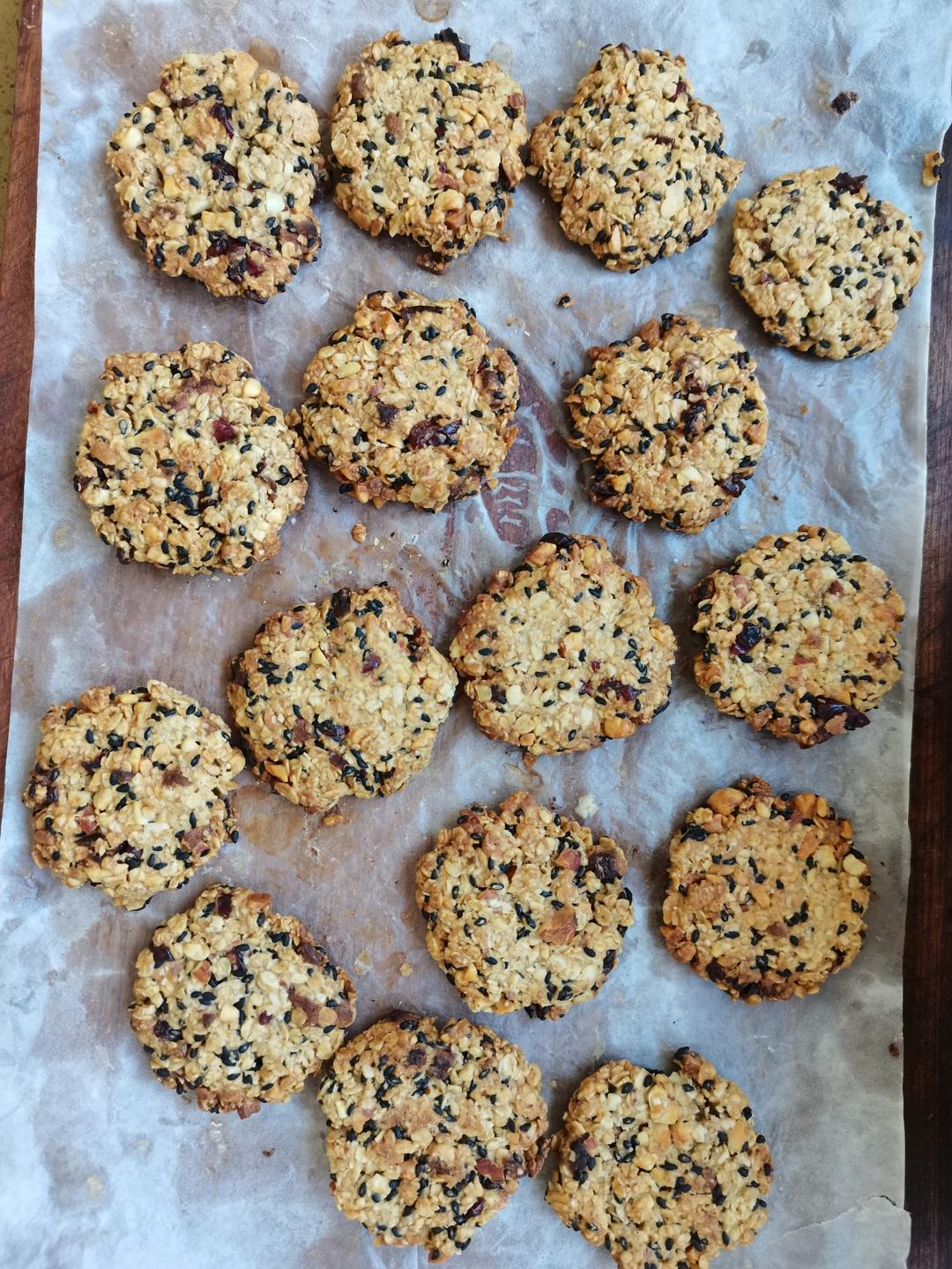 🔥酥掉渣的燕麦饼干🍪