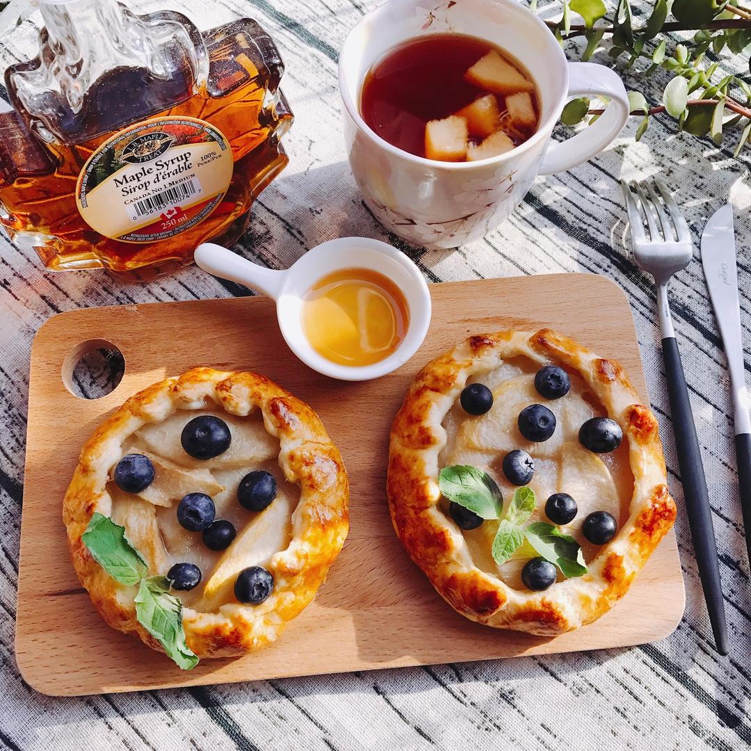 适合夏季超级美味又快手的－桃子塔