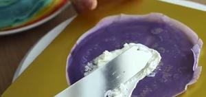 彩虹千层蛋糕 彩虹可丽饼(Mille Crepe Cake)的做法 步骤13