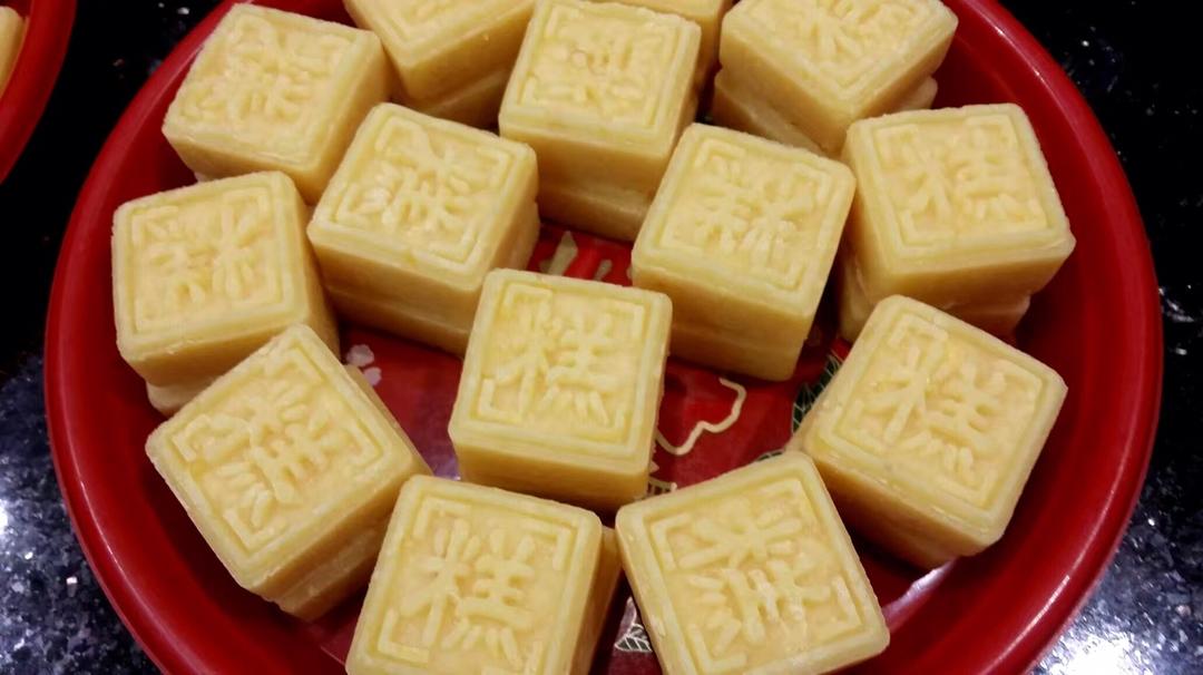 堂妈小厨——手工绿豆糕