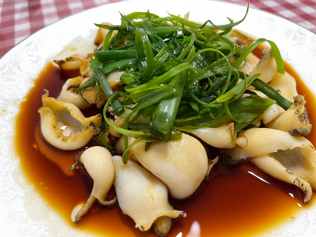 葱油鲍鱼片