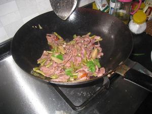 泡菜猪肝的做法 步骤4