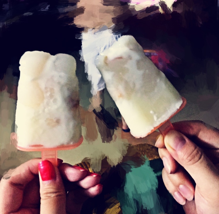 荔枝酸奶冰棒