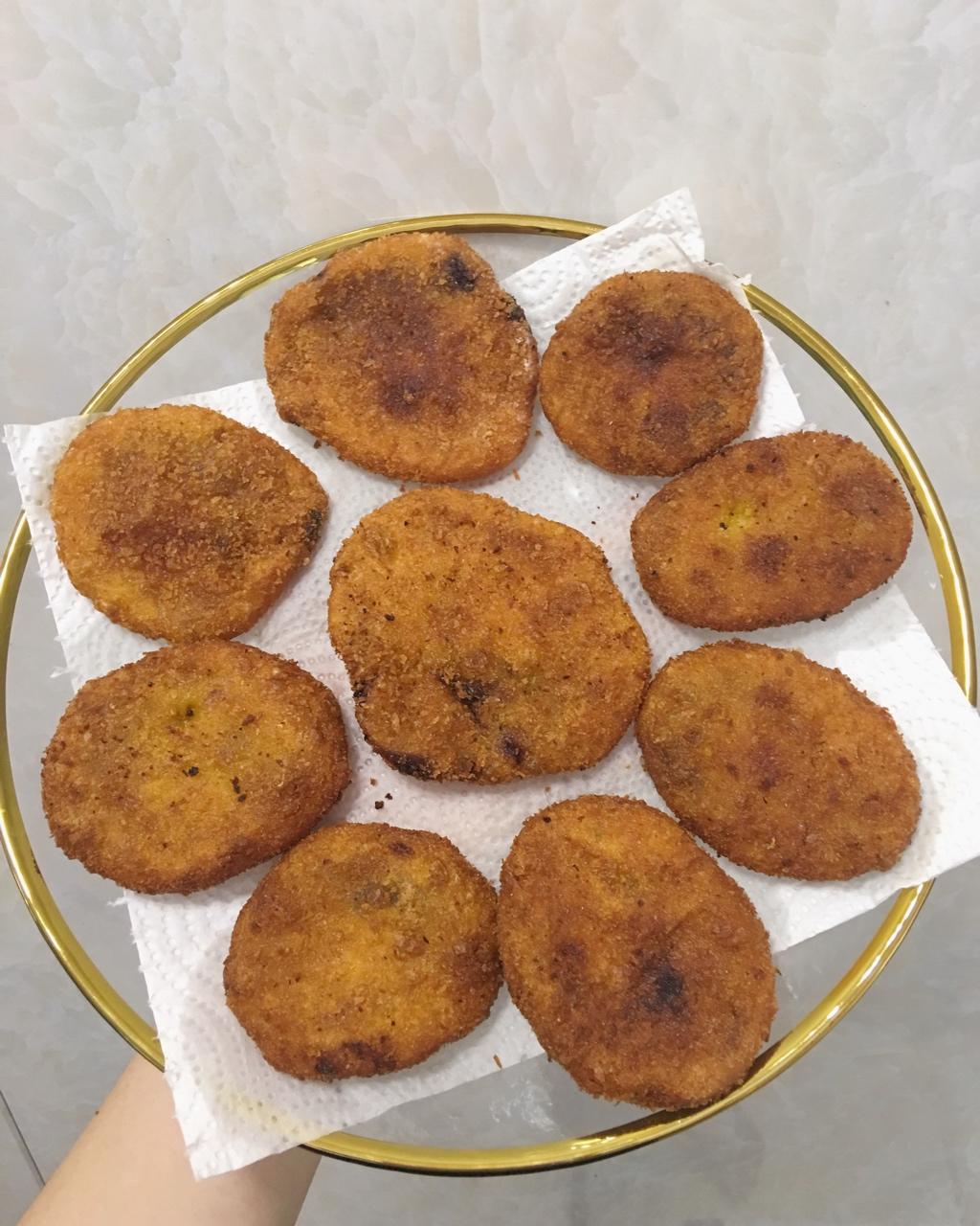 糯米红薯饼