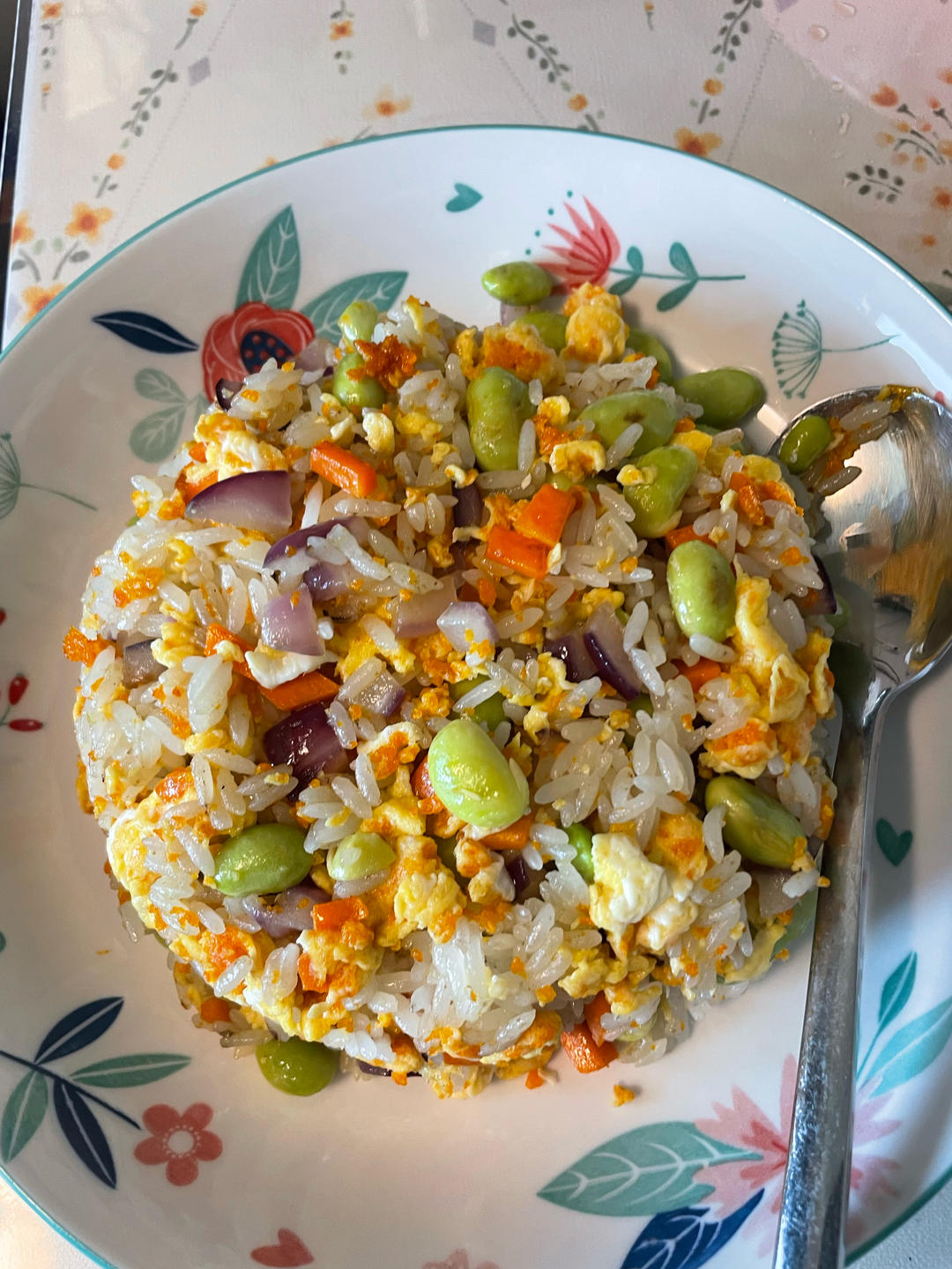 超豪华的海胆炒饭～