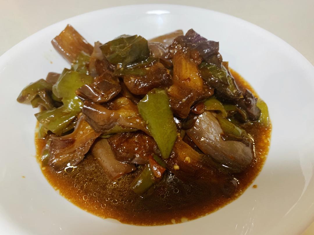 老丁的私房菜-油焖茄子