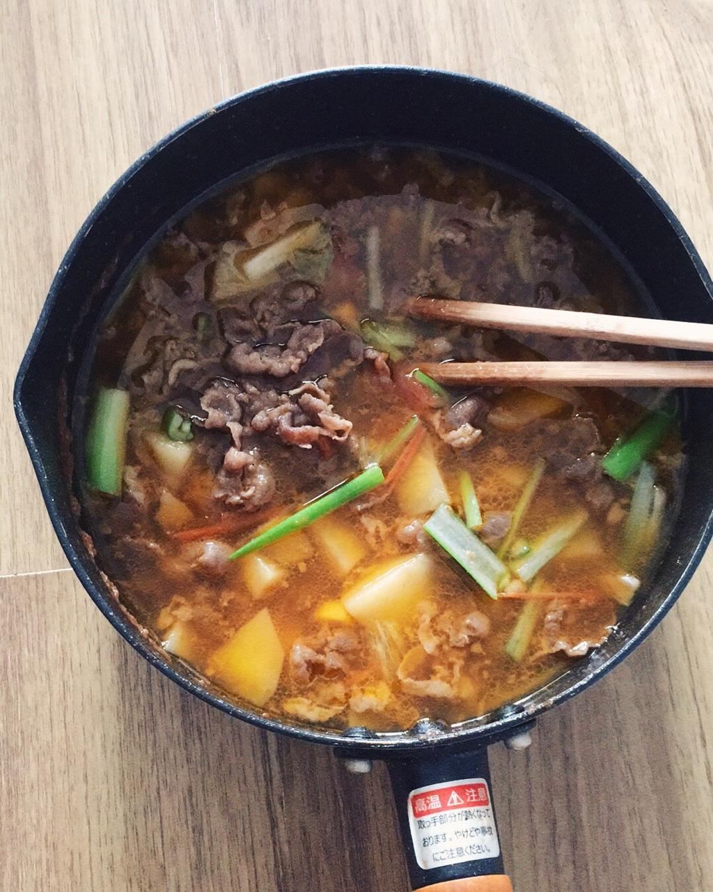 番茄土豆肥牛锅