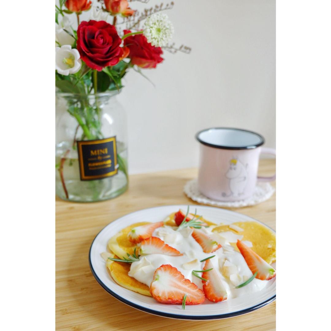 舒芙蕾松饼——快手早餐系列【曼食慢语】