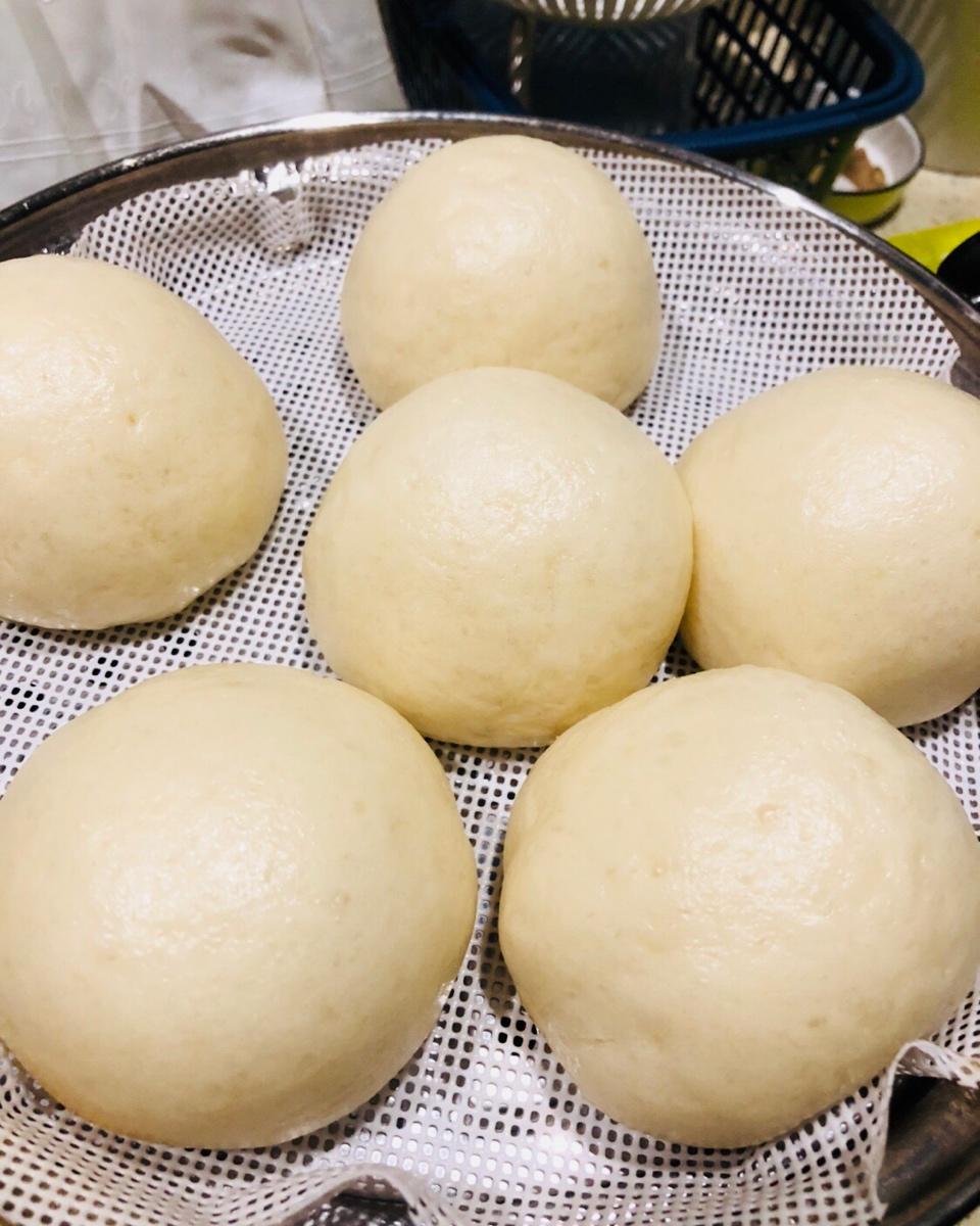 奶黄馅儿和奶黄包