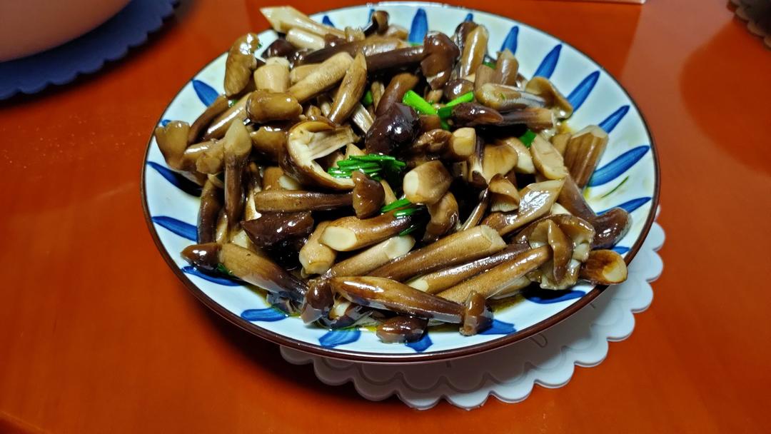 黑鸡枞菌炒肉（小美版）