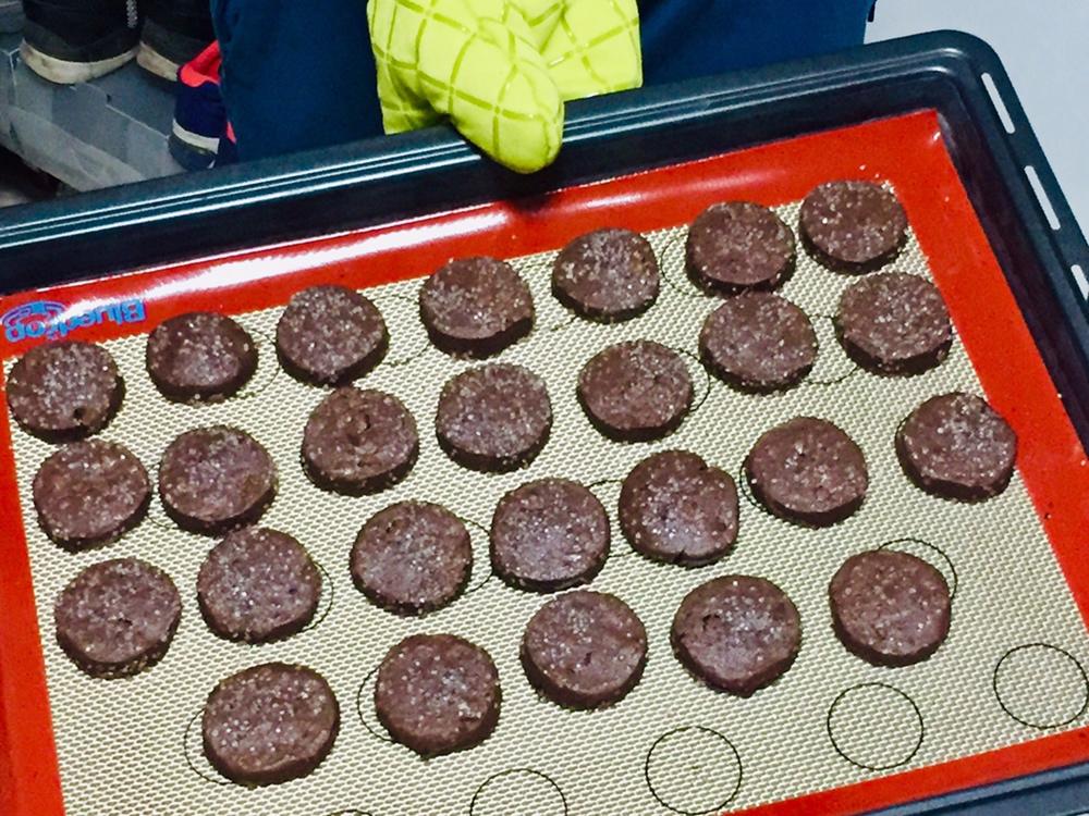 真巧克力钻石饼干