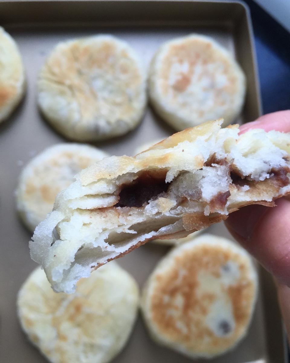 发面油酥小糖饼