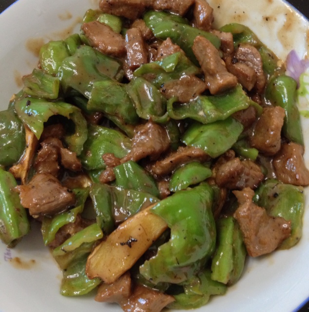 蚝油青椒牛肉丁