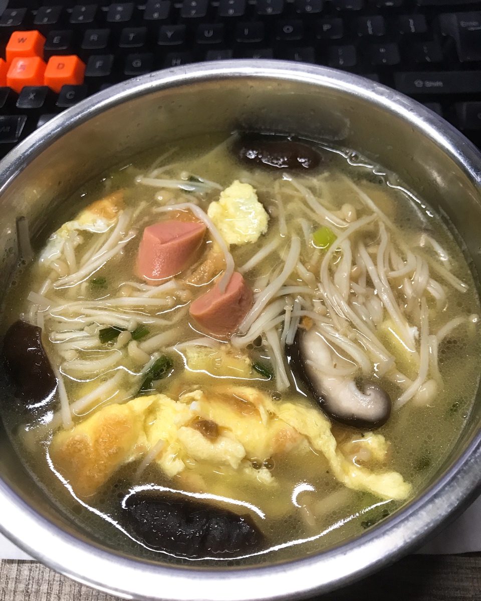 ❤️减肥餐❗️低脂菌菇汤
