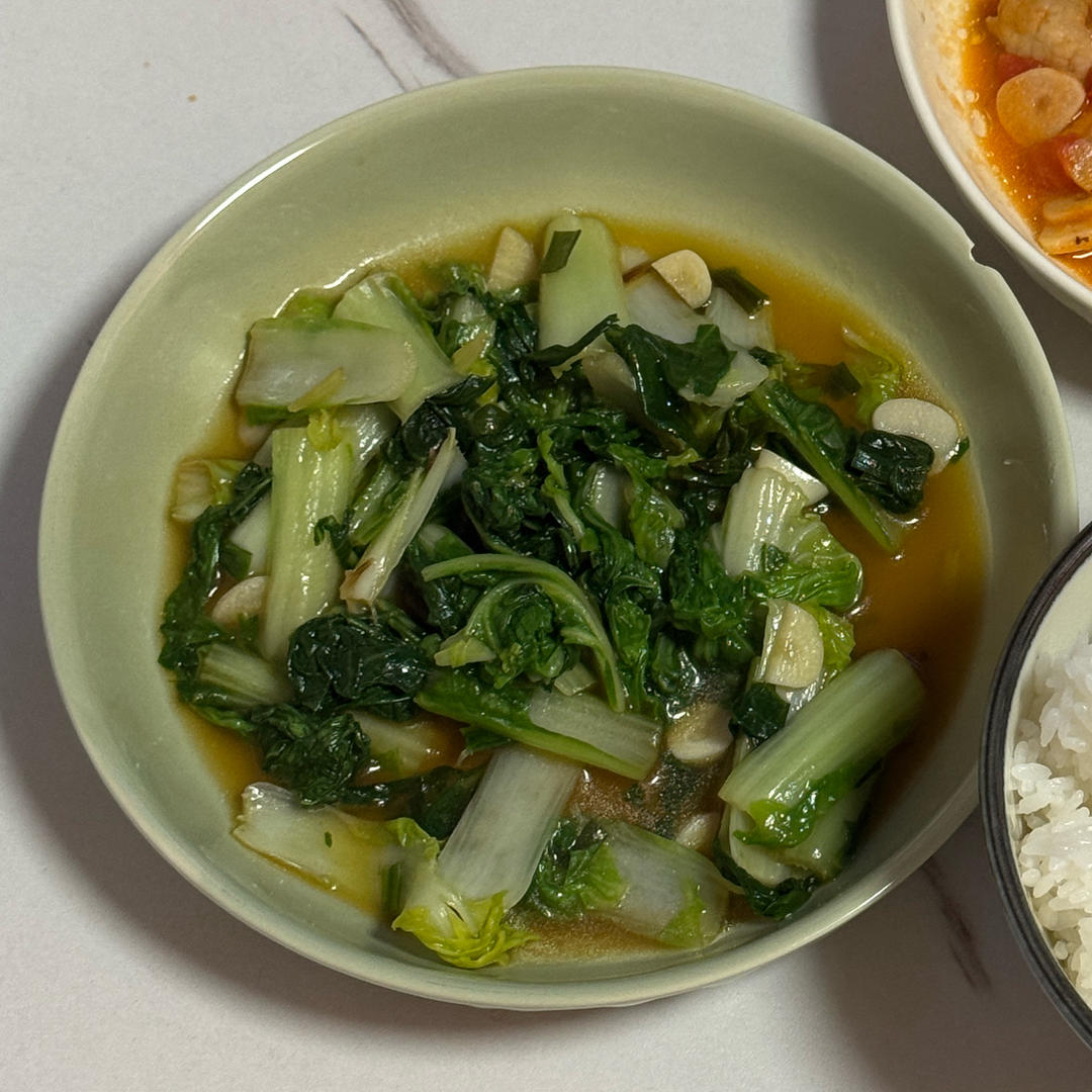 蚝油杭白菜