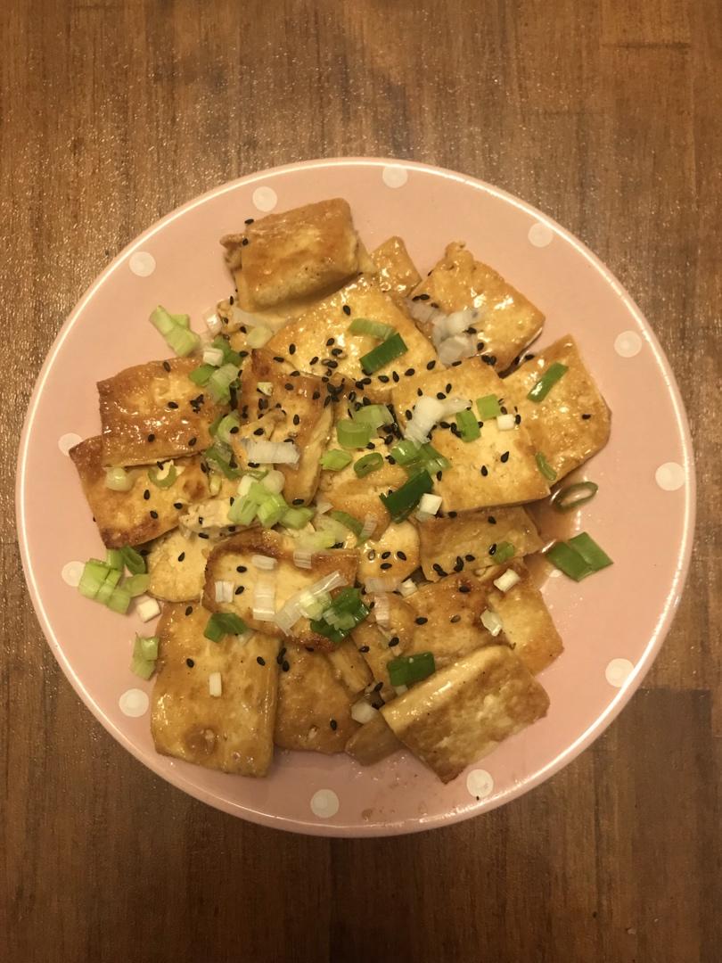 无敌好吃的香煎豆腐