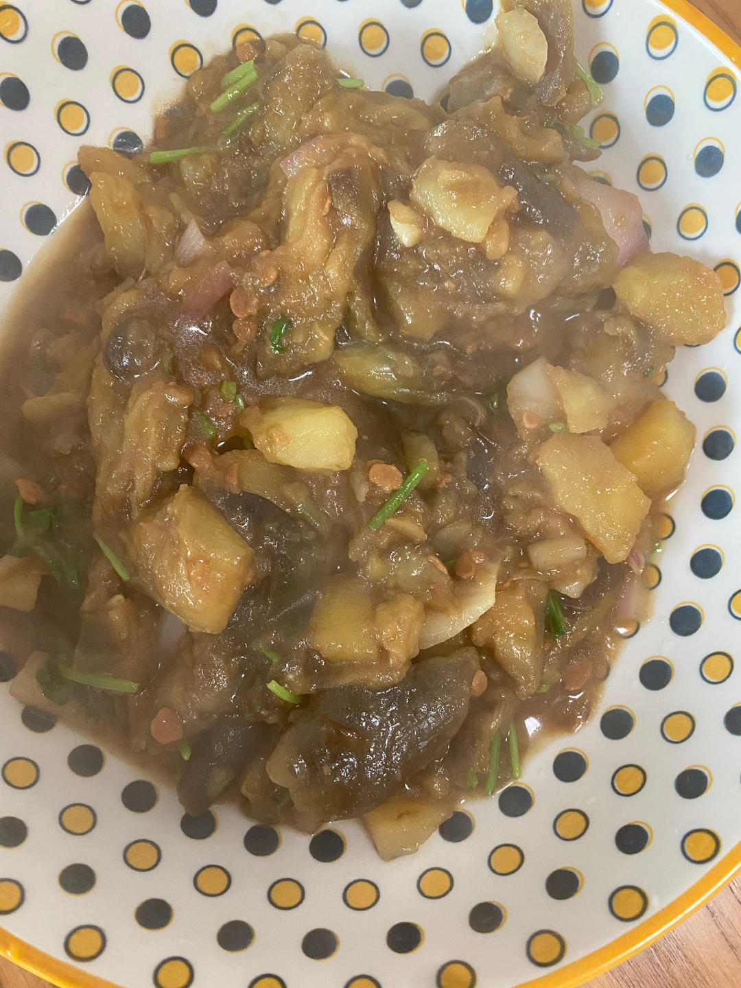黯然销魂之 东北土豆炖茄子