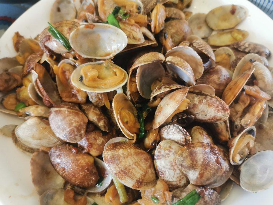 酱香炒花甲🐚蛤蜊🐚