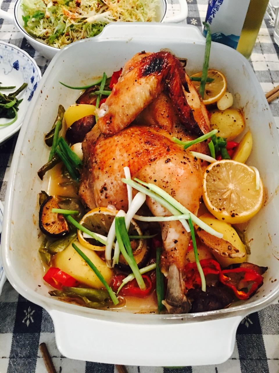 袋袋烤鸡--自制腌料+脆皮秘籍