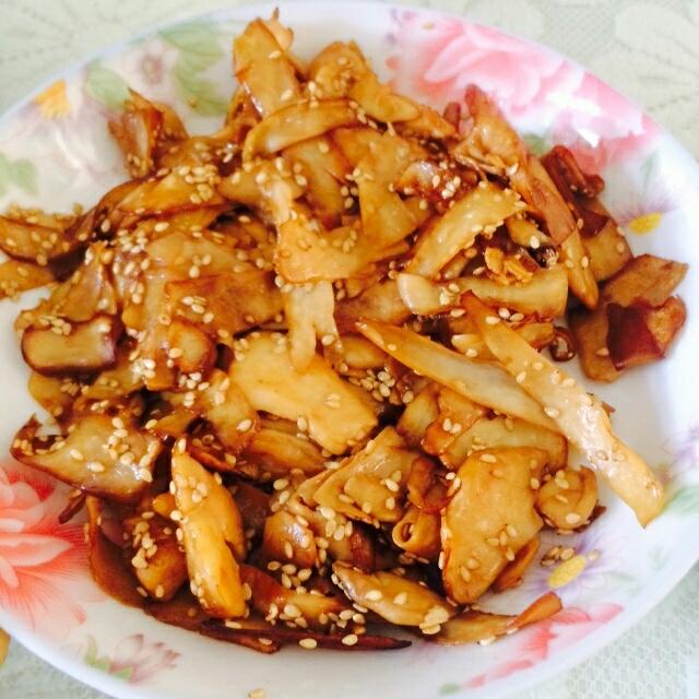 干煸杏鲍菇