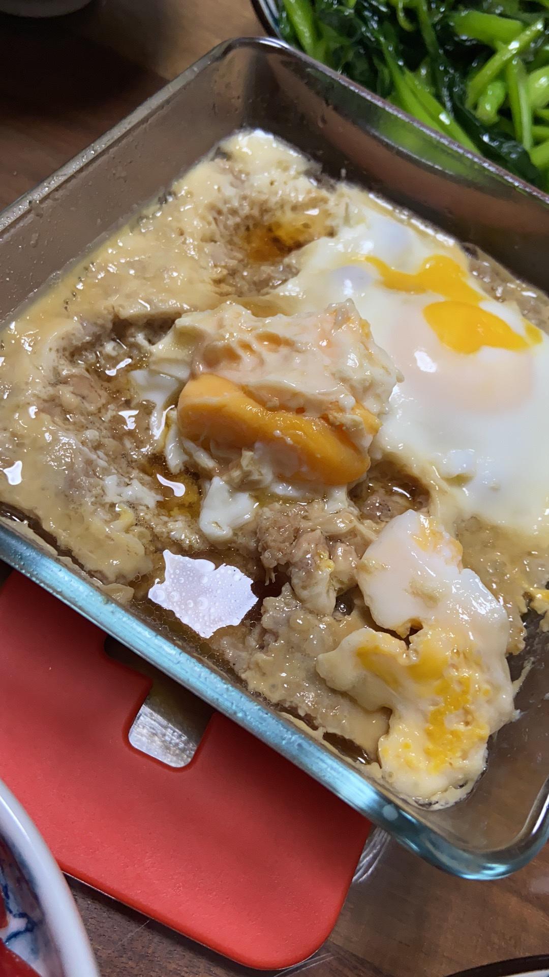 宁波家常菜肉饼蒸蛋