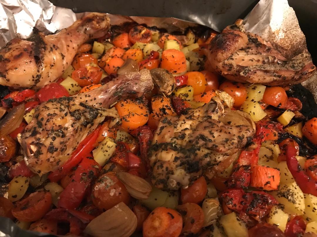 【法式烤鸡腿】