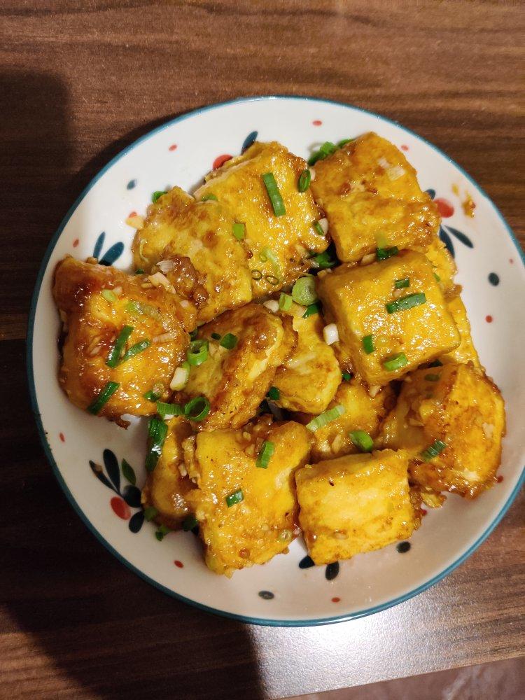 无敌好吃的香煎豆腐