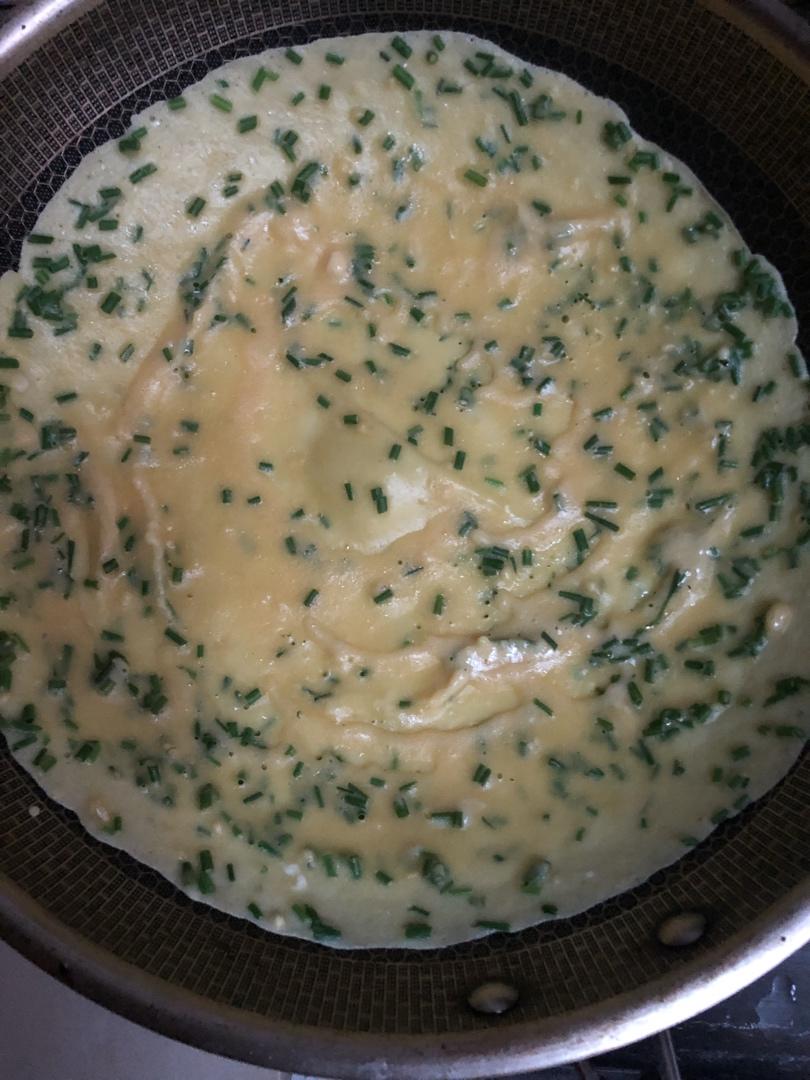 葱花鸡蛋饼