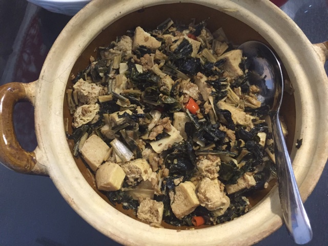 梅干菜肉炖豆腐