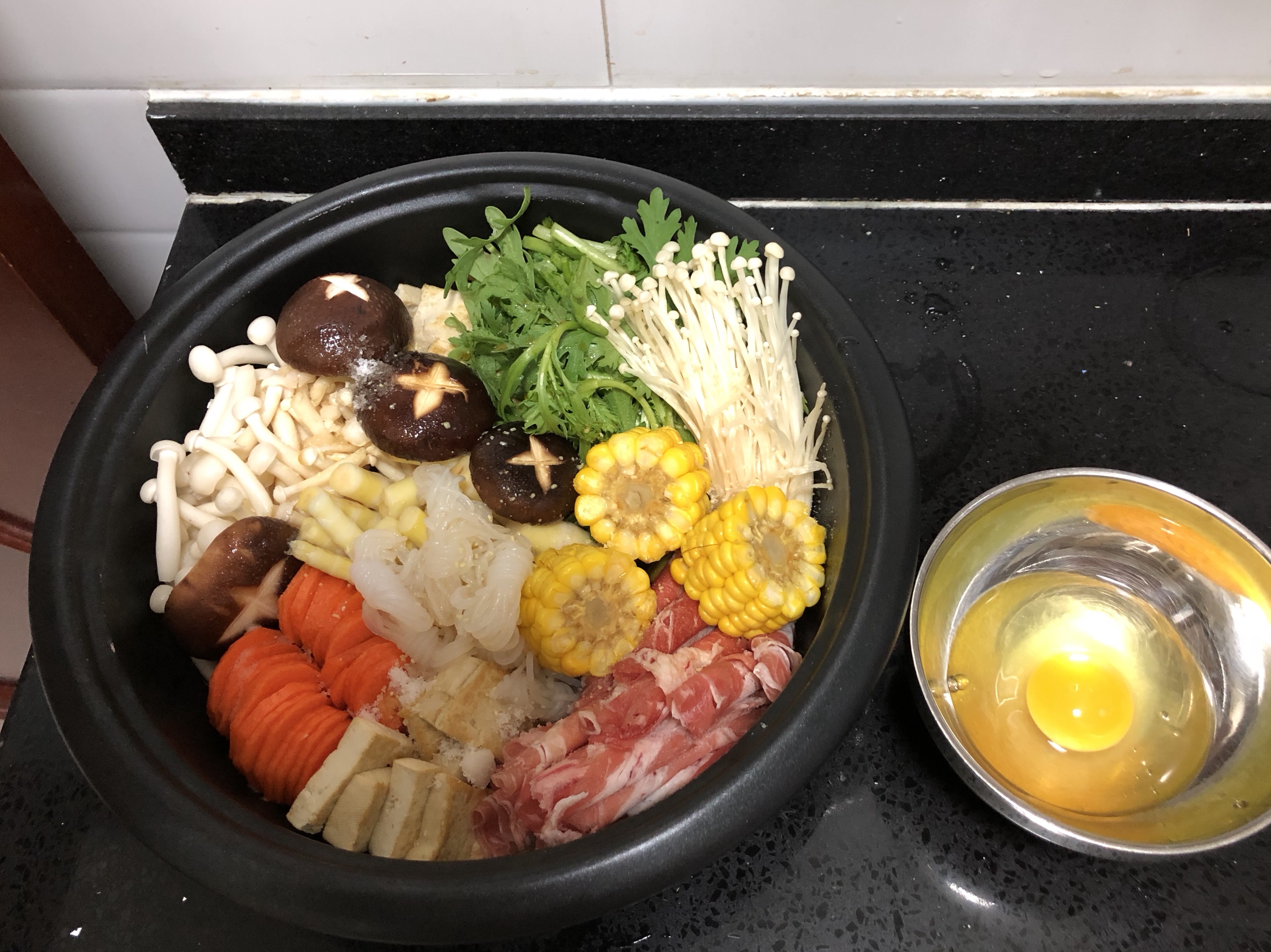 寿喜锅牛肉锅的做法