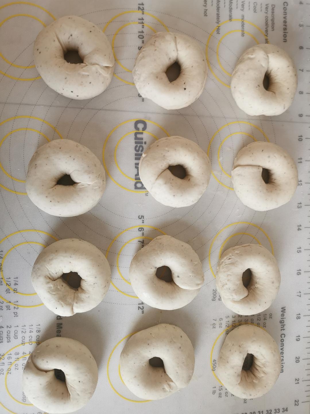 低糖无油燕麦贝果
