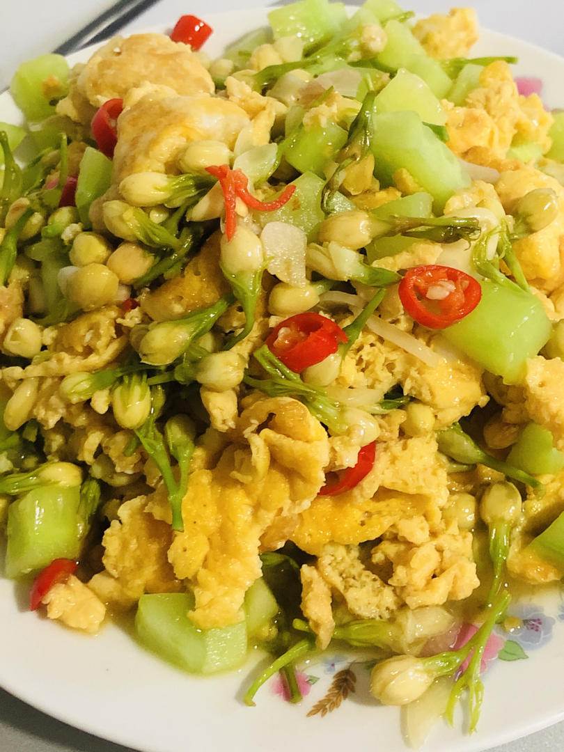 茉莉花炒兰妃蛋