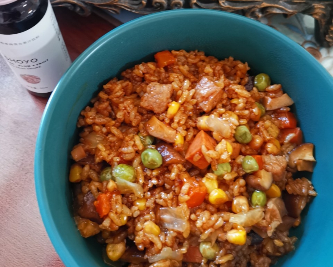 家庭版电饭锅焖饭的做法