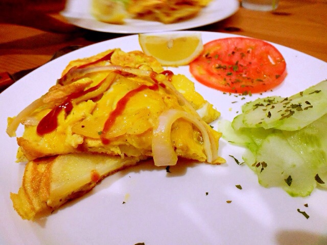 野原广志的老婆做的西班牙土豆煎蛋饼