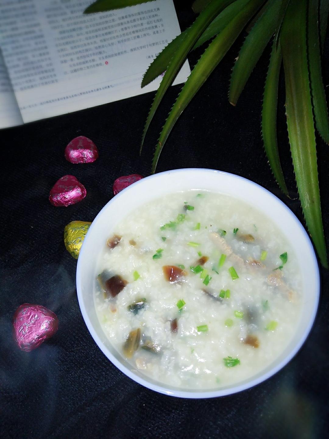 皮蛋瘦肉粥