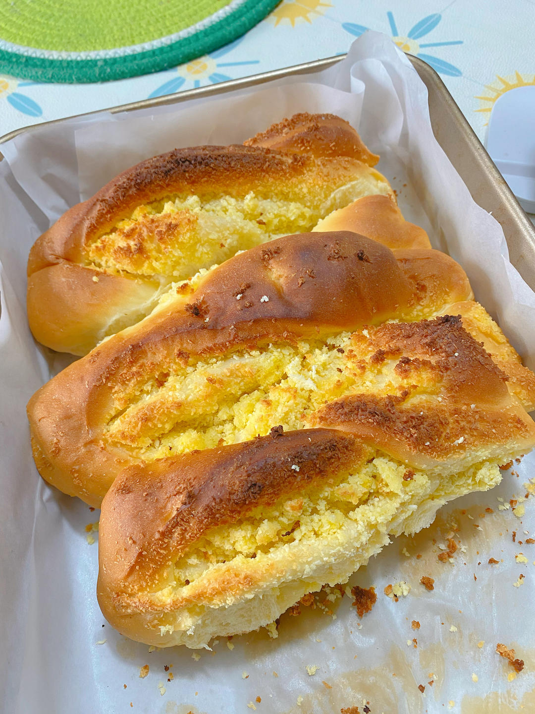 椰蓉+面包=绝配