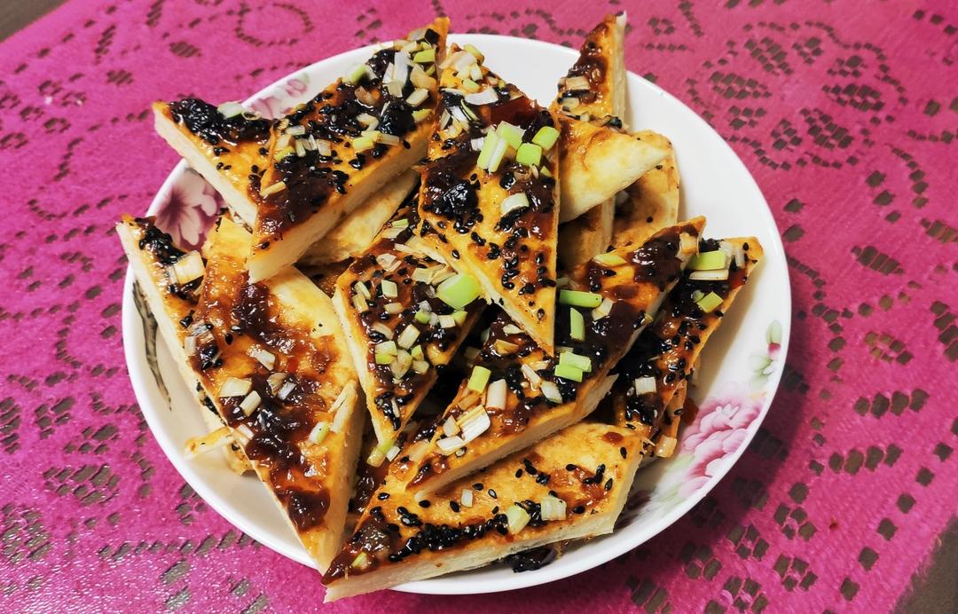 酥的掉渣的酱香饼，老公说都可以开店啦