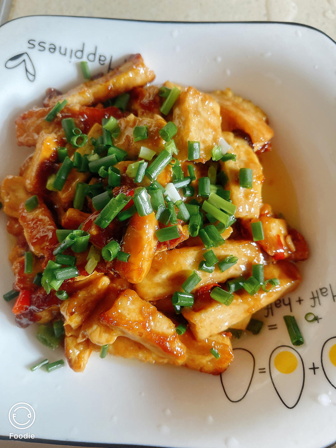 外焦里嫩的香煎豆腐