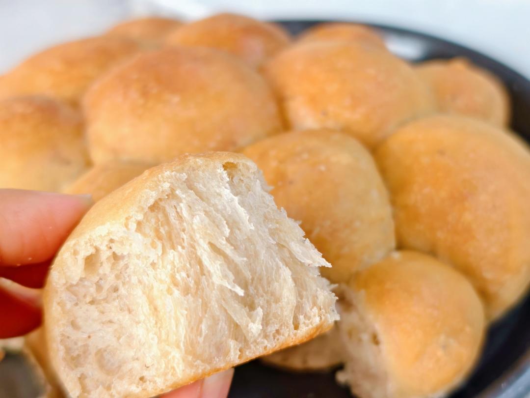 纯奶手撕吐司的做法 步骤1