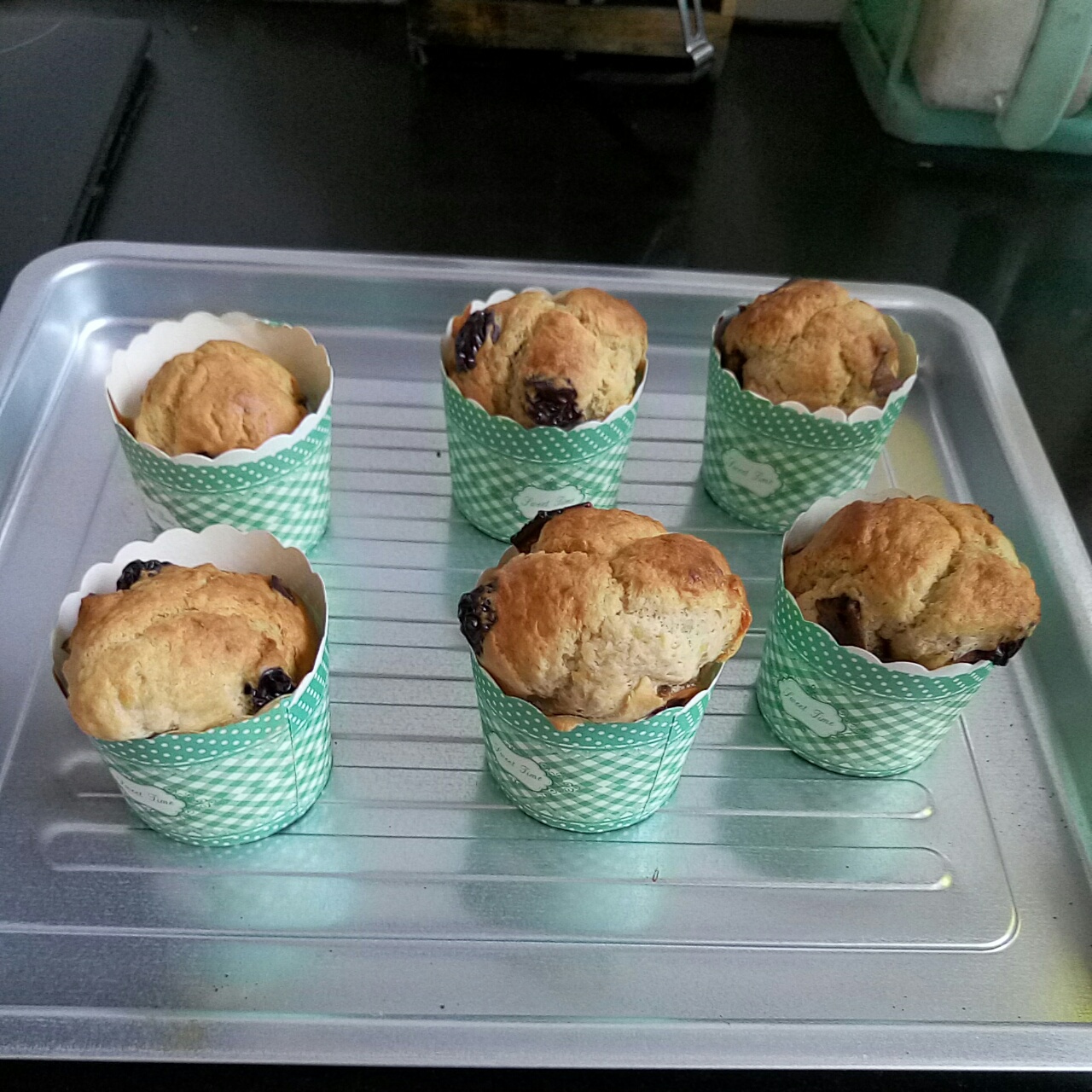 快手香蕉纸杯蛋糕