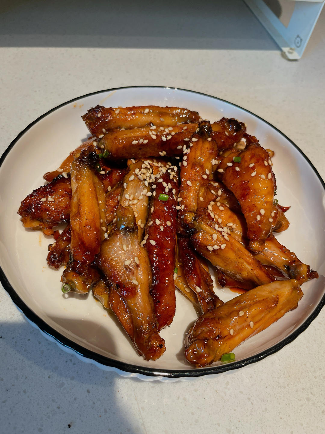 蜜汁鸡翅•不需要蜂蜜的蜜汁鸡翅