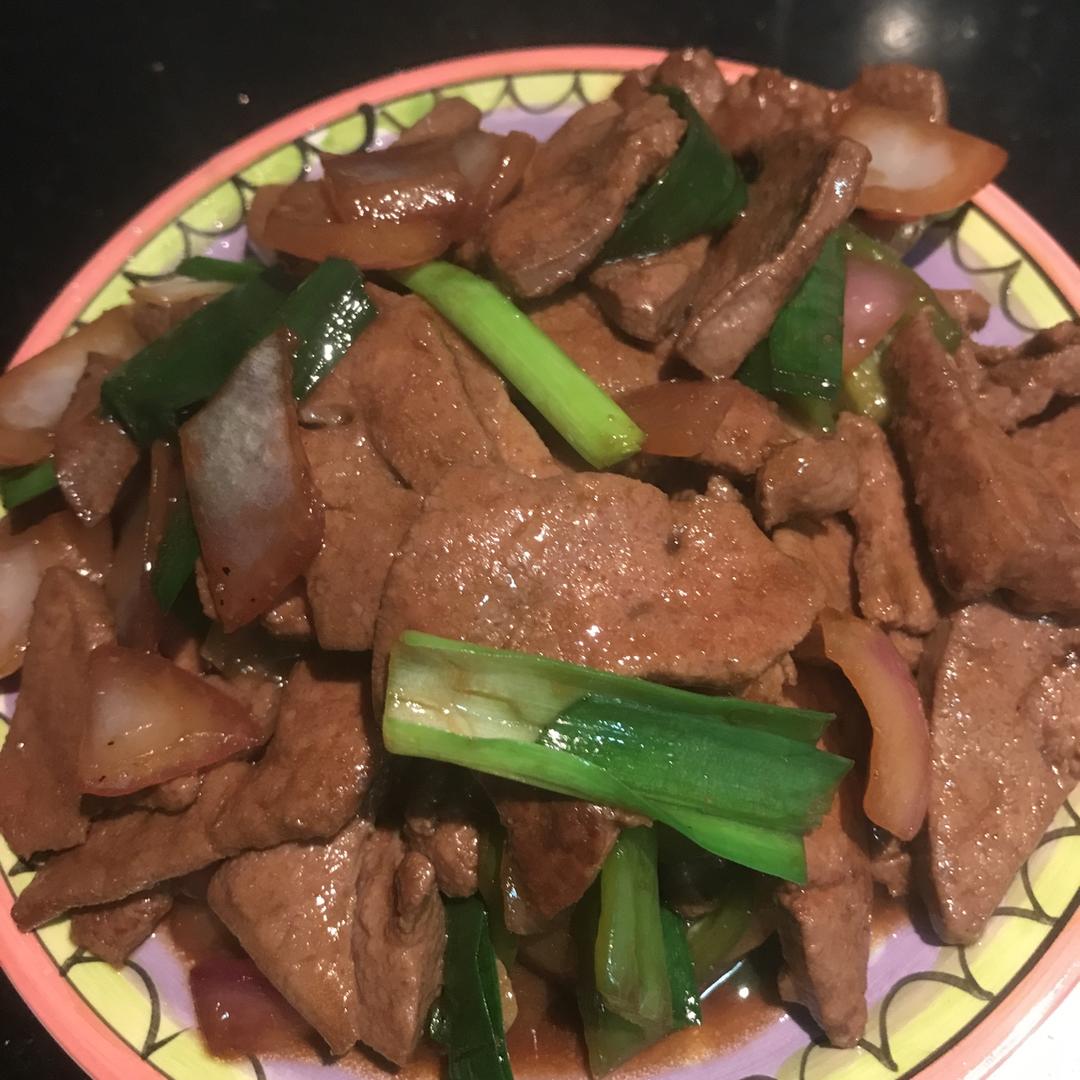 嫩炒猪肝