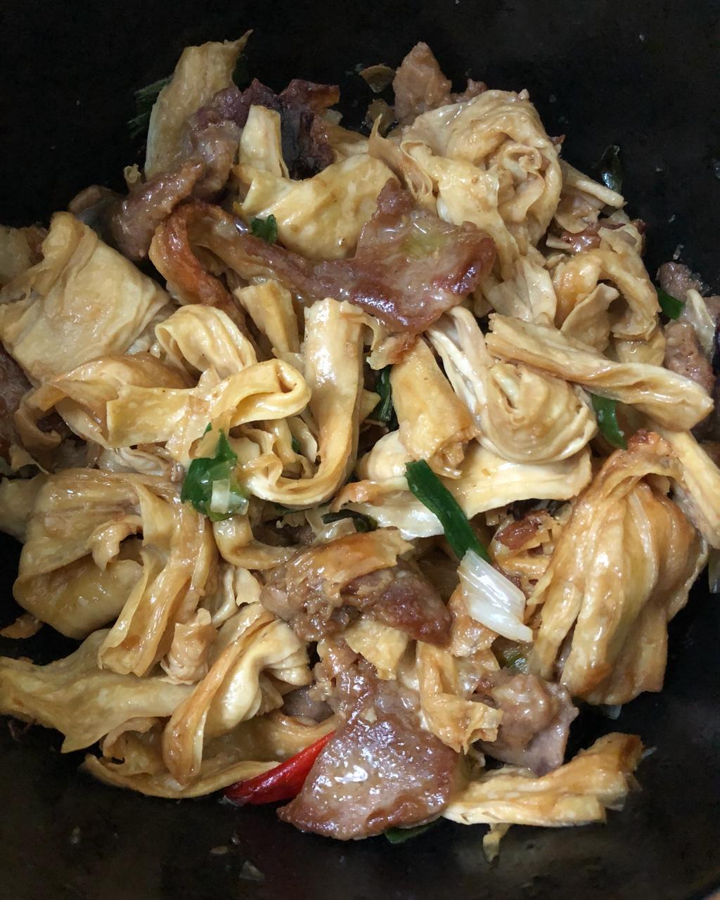 腐竹烧肉