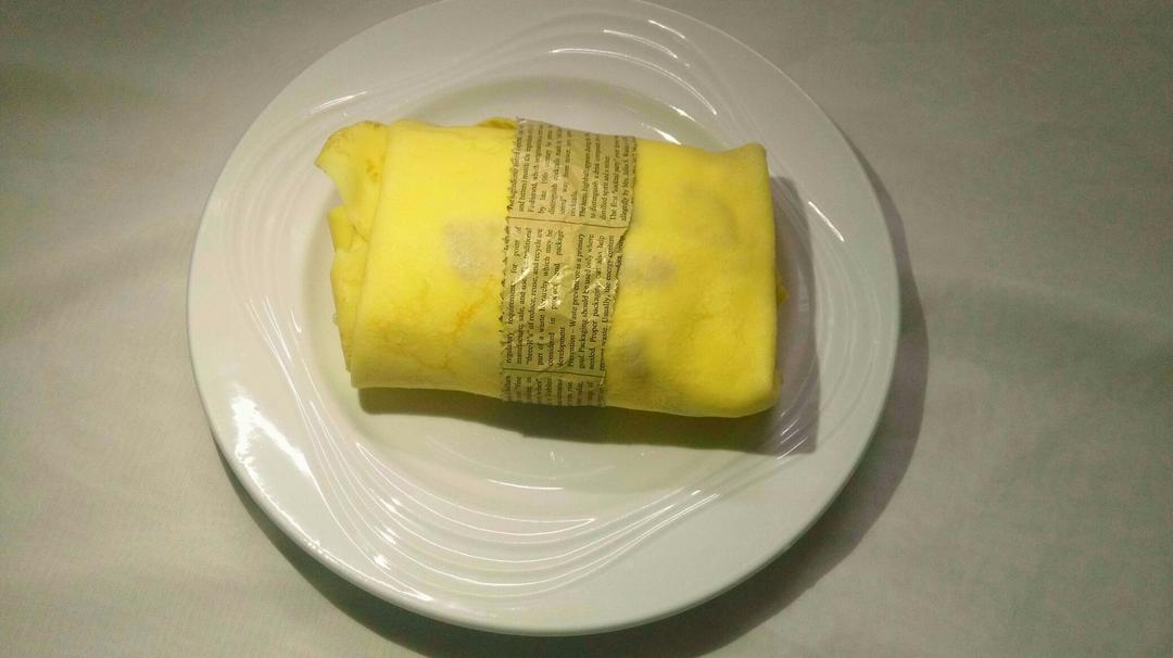 千层毛巾卷，原味、抹茶、巧克力三种口味